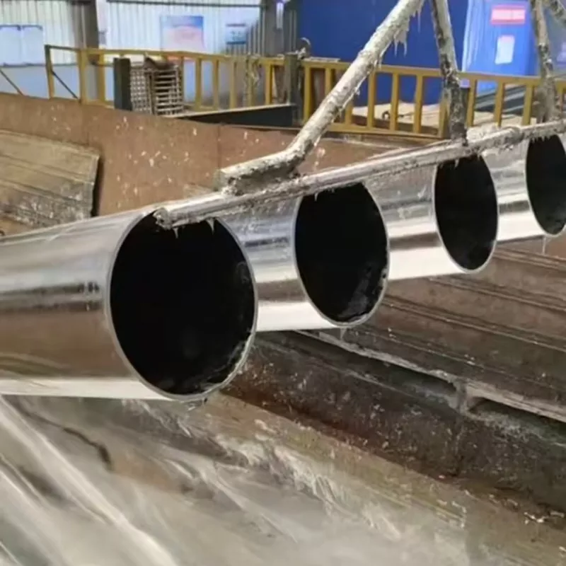 Оцинкованная круглая труба